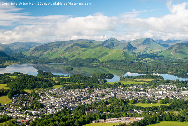 Latrigg Fell, Keswick, Lake District Picture Board by The Tog