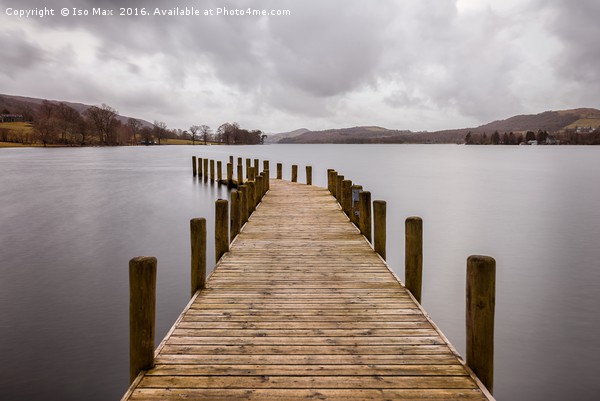 Coniston Water, Lake District Picture Board by The Tog