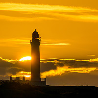 Buy canvas prints of Lossiemouth Lighthouse, Scotland by The Tog