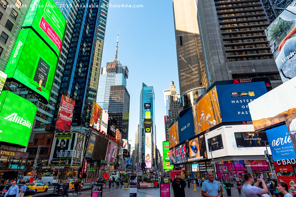 Times Square, Manhattan, New York Picture Board by The Tog