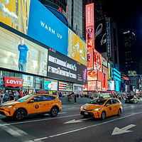 Buy canvas prints of Times Square, Manha by The Tog