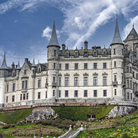 Buy canvas prints of Dunrobin Castle by Alan Simpson
