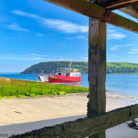 Buy canvas prints of Nigg Ferry by Alan Simpson