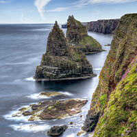 Buy canvas prints of The Stacks of Ducansby by Alan Simpson
