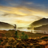 Buy canvas prints of Loch Luichart by Alan Simpson
