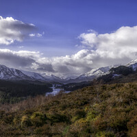 Buy canvas prints of Glen Affric by Alan Simpson