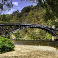 Buy canvas prints of Craigellachie Bridge by Alan Simpson
