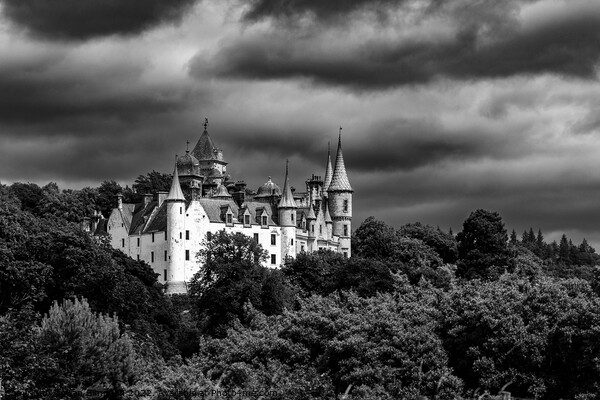 Dunrobin Castle Picture Board by Alan Simpson