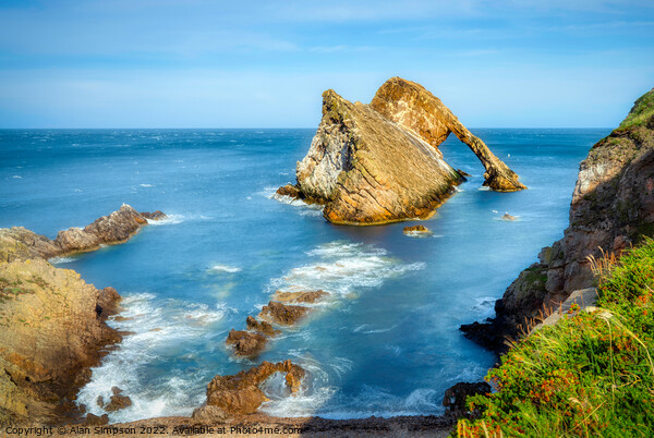 Bow Fiddle Rock Picture Board by Alan Simpson