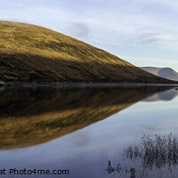 Buy canvas prints of Loch Glascarnoch reflections by Alan Simpson