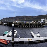 Buy canvas prints of Ullapool Harbour Panorama by Alan Simpson