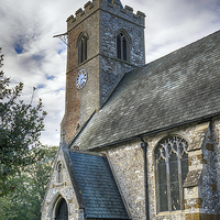 Buy canvas prints of  St Andrew Church, Ringstead, Norfolk by Alan Simpson