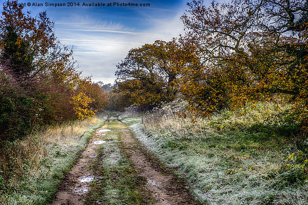  Ringstead Common Picture Board by Alan Simpson
