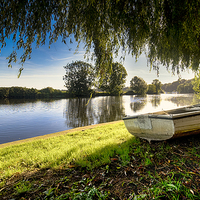 Buy canvas prints of River Yare Boat by Alan Simpson