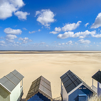Buy canvas prints of Wells-next-the-Sea Beach by Alan Simpson