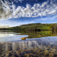 Buy canvas prints of  Semerwater, Yorkshire by Alan Simpson