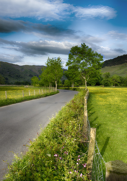 Langdale Valley Picture Board by Alan Simpson