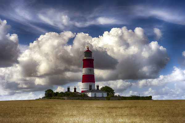 Happisburgh Lighthouse Picture Board by Alan Simpson