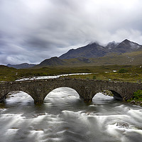 Buy canvas prints of Sligachan Old Bridge by Alan Simpson