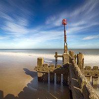 Buy canvas prints of Mundesley Beach by Alan Simpson