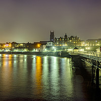 Buy canvas prints of Cromer at Night by Alan Simpson