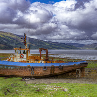 Buy canvas prints of Loch Duich by Alan Simpson