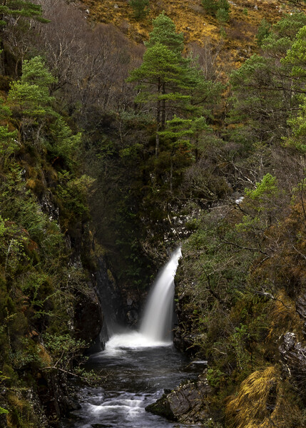 Torridon Waterfall Picture Board by Alan Simpson