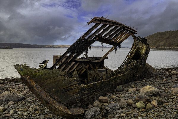 Shipwreck Picture Board by Alan Simpson