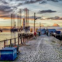 Buy canvas prints of Cromarty Harbour by Alan Simpson