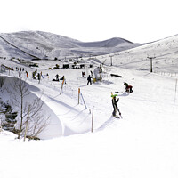 Buy canvas prints of Cairngorm Skiing by Alan Simpson