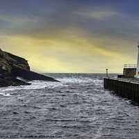 Buy canvas prints of Lybster Lighthouse by Alan Simpson