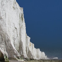 Buy canvas prints of  White Cliffs, Seven Sisters, Sussex by Andrew Wright