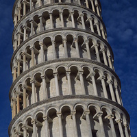 Buy canvas prints of  The Leaning Tower of Pisa by Andrew Wright