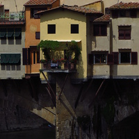 Buy canvas prints of  Ponte Vecchio, Florence by Andrew Wright