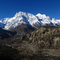 Buy canvas prints of  Annapurna 3, Nepal by Andrew Wright