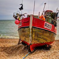 Buy canvas prints of  home from the sea by Martin Webb