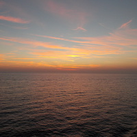 Buy canvas prints of  Sunset over the mediterranean sea  by cerrie-jayne edmonds