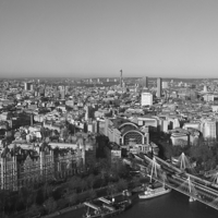 Buy canvas prints of  View Over London by Simon Hackett
