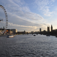 Buy canvas prints of  Towards Westminster by Simon Hackett