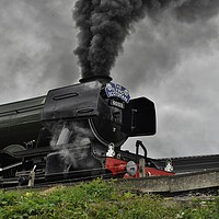 Buy canvas prints of Building Up Steam by Simon Hackett