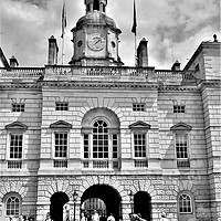Buy canvas prints of Horse Guards Parade by Simon Hackett