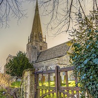 Buy canvas prints of  St Marys Church Bampton,Oxfordshire  by William Duggan