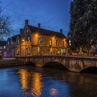 Buy canvas prints of Bourton on Water ,Cotswolds. by William Duggan