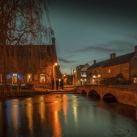 Buy canvas prints of  The Cotswolds,  Bourton  on the Water. by William Duggan