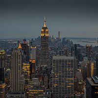 Buy canvas prints of New York Skyline  by William Duggan