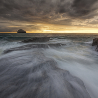 Buy canvas prints of  Port William Storm by Chris Mann