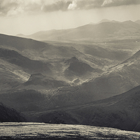Buy canvas prints of Mountains of snowdonia national park by Gopal Krishnan