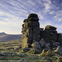 Buy canvas prints of Morning at Hound Tor (Dartmoor) by Andrew Ray