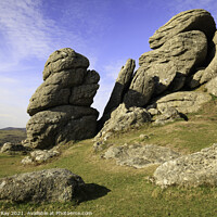Buy canvas prints of Saddle Tor by Andrew Ray