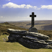 Buy canvas prints of Cave-Penny Cross (Dartmoor)  by Andrew Ray